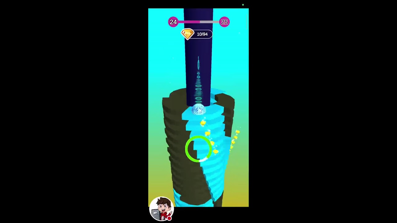 AGS TIME is live 🌟 NOOB GamePlay  - Stack Ball 🔴