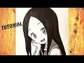 Takagi San Drawing Tutorial Takagi San Drawing Tutorial Easy How To Draw Takagi San Easy 