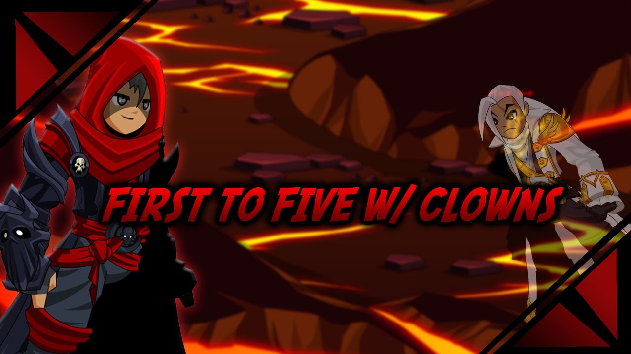 =AQW=Dragon VS Clowns {First To Five}