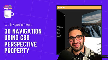 CSS Perspective Tutorial - Animated 3D Navigation - UI Experiment