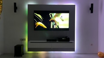 XXL Hyperion ambilight tv Wall Test