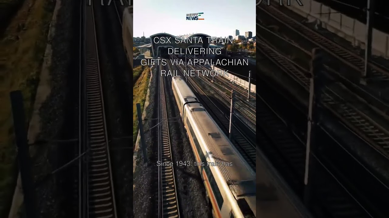 CSX Santa Train: Delivering Gifts Via Appalachian Rail Network