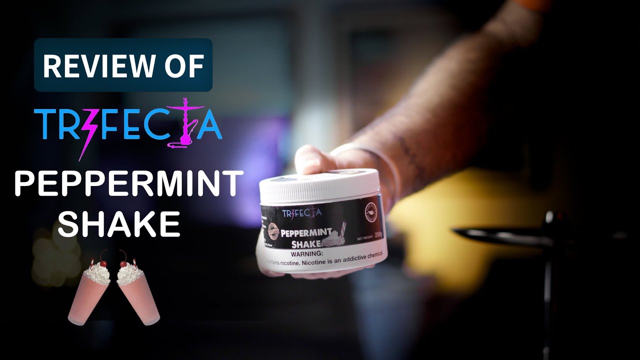 TRIFECTA PEPPERMINT SHAKE REVIEW IN 4K|| COMPARISON OF BLONDE & DARK LEAF || BTS || CURIOUS CLOUDS