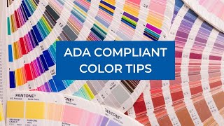 Tips on Choosing ADA Compliant Colors for Your Website Wealth