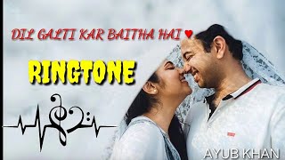 Dil Galti Kar Baitha Hai Instrumental Ringtone | Jubin Nautiyal | Mouni Roy | New Trending Ringtone Thumb