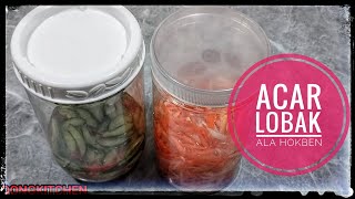 Crunchy Asam Manis Gurih enak! Resep ACAR ALA HOKBEN: Favorit Anak & Keluargaku!