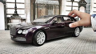 Review || Bentley Flying Spur Damson W12 || 1/18 scale by  Kyosho | Diecast modelcar Bentley Flying Spur W12 2012 1 18 Kyosho Review