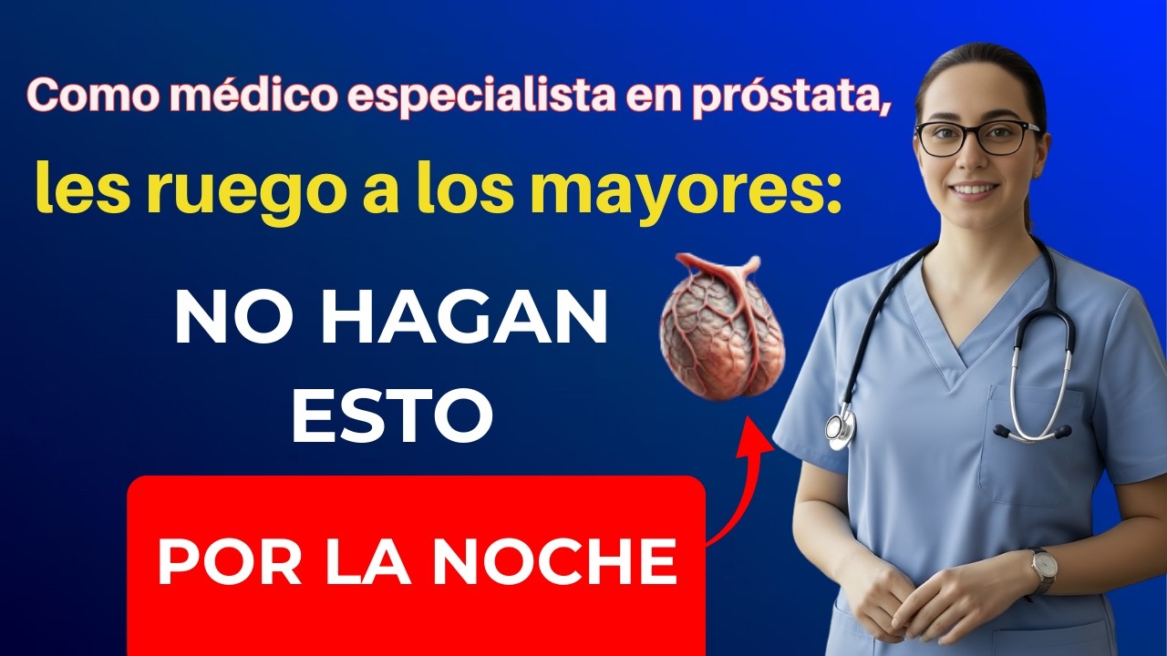 Como especialista en próstata, advierto a mayores: este hábito agranda la próstata.