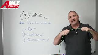 Tech Tips: 3 easy steps to use your Mini Split Easybend line set bender.