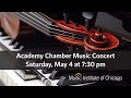 Academy chamber concert  may 4th 2024