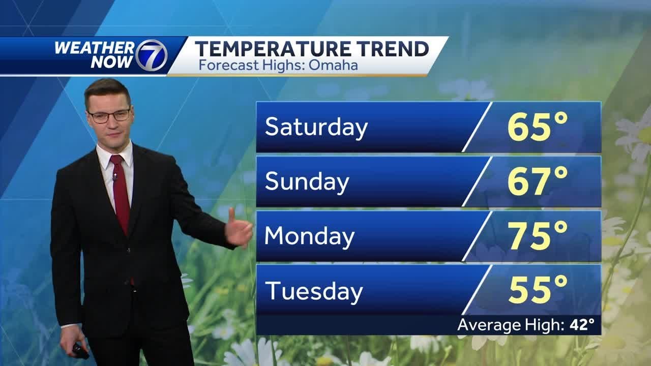Spring-like weekend ahead after chilly start Saturday - YouTube