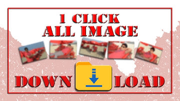 How to Image Download from any Website । Image downloader chrome extension