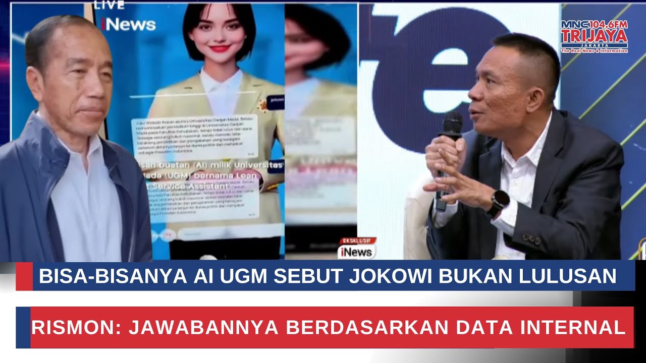 BAYANGKAN! AI Buatan UGM Pun Dibungkam Setelah Katakan Jokowi Bukan Lulusan | Trijaya Update