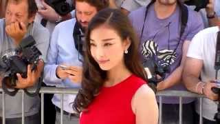 Ni Ni Chinese Actress 倪妮| @ Paris Fashion Week 6 july 2015 show Dior