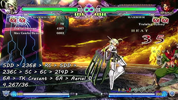 BlazBlue: Continuum Shift Extend - λ-11 Tutorial Video (2/3)