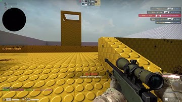 Cheater csgo on AWP lego map