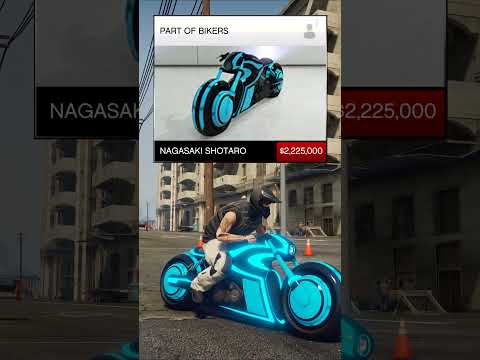 ✅ТОП 5 САМЫХ БЫСТРЫХ МОТОЦИКЛОВ В GTA 5 Online #shorts