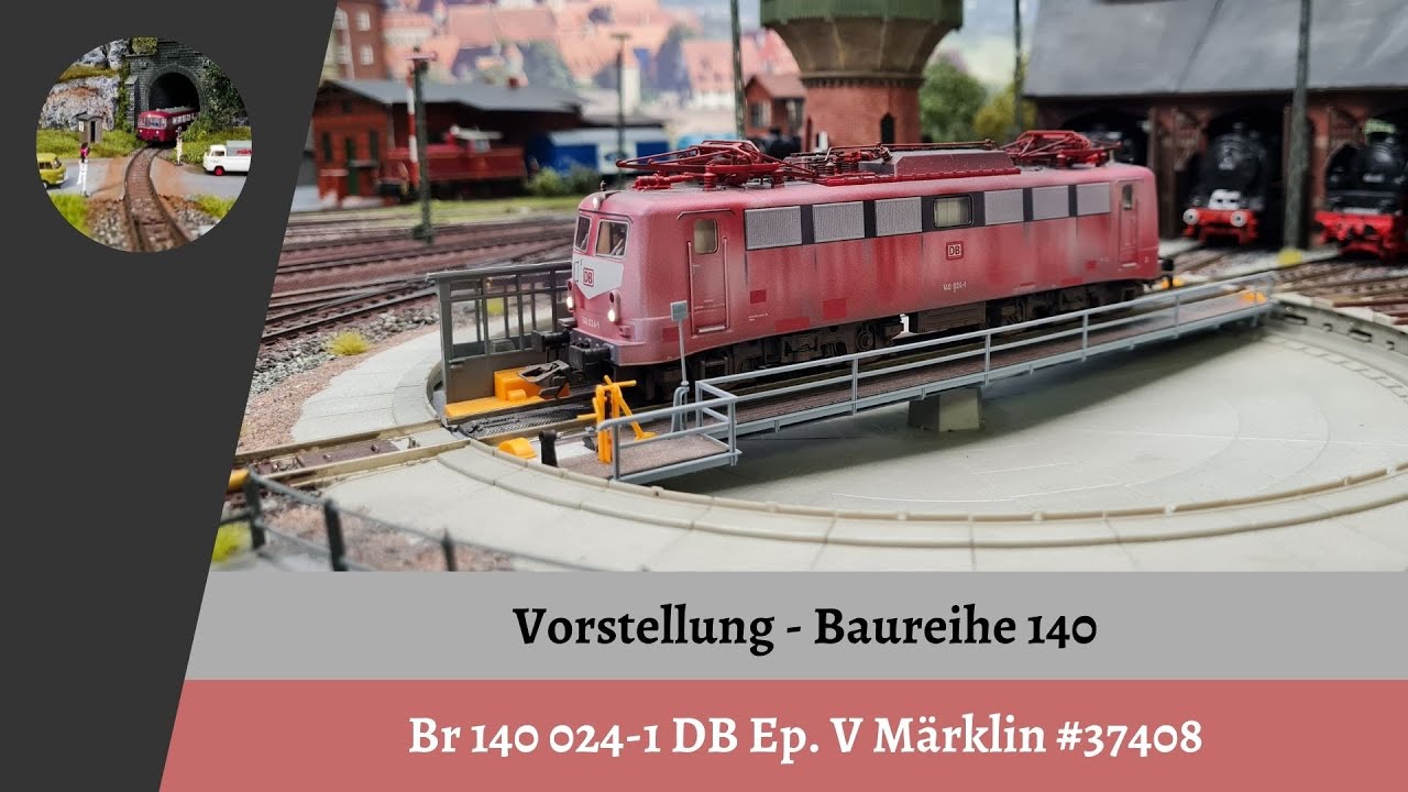 BR 140 024-1 DB Ep.V Märklin #37408 - YouTube