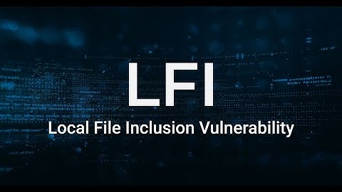 LFI (Local File Inclusion) POC | LIVE Target