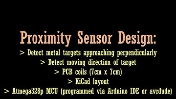 PCB Proximity Sensor