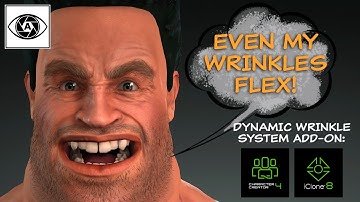 Dynamic Wrinkles to enhance your 3D Animation! (Reallusion iClone 8 & Character Creator 4 Update)