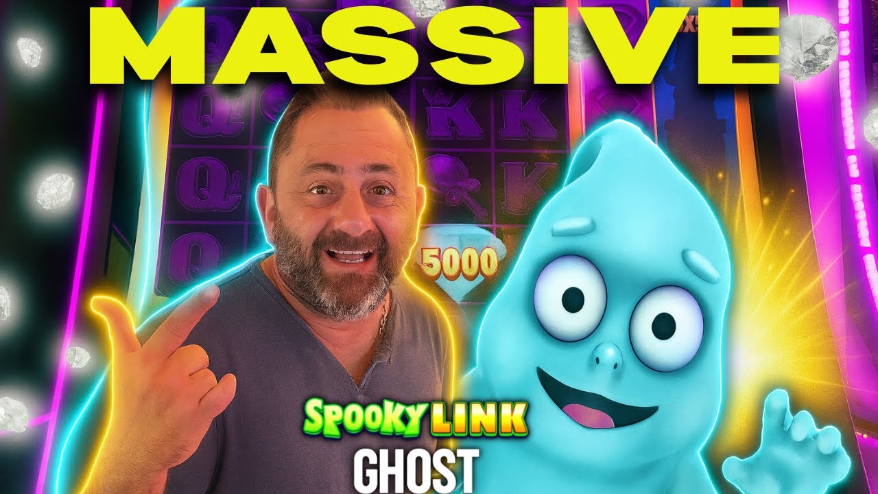 👻💥 OMG! WITNESS MY BIGGEST JACKPOT EVER on SPOOKY LINK GHOST! 💰🔥