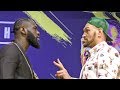 IT'S ON!!  Deontay Wilder vs. Tyson Fury FACE TO FACE in Los Angeles | Heavyweight Boxing