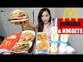 McDonalds | 20 Nuggets | Gourmet Burgers | Mukbang