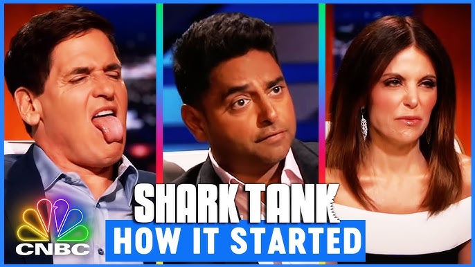 Mark Cuban, Richard Branson throw water at each other on 'Shark Tank