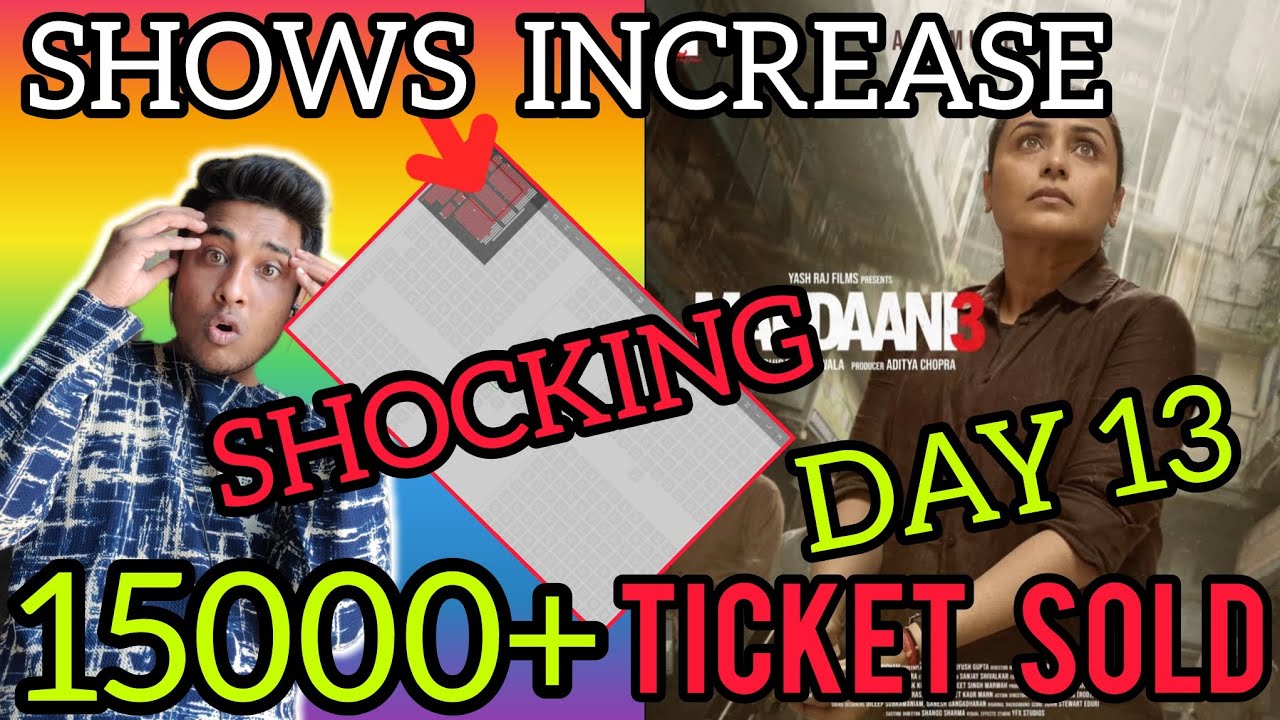 MARDAANI 3 Advance Booking Report DAY 13 | MARDAANI 3 Box Office Collection | MARDAANI 3 Collection