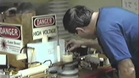 Richard Hull Water Arc Explosions Lab Visit 1995