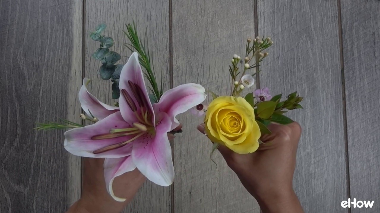 How to Make a Boutonniere - YouTube