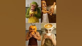 Chimpanzini Bananini VS Tung Tung Sahur VS Udin Din Dun VS Ballerina Cappucino (Brainrot Extinction)