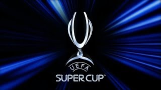 Intro van de uefa super cup, dit jaar barcelona tegen sevilla. ging op
dinsdag 12 augustus met een 5-4 winst naar huis.