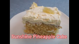 Sunshine Pineapple Cake  |  Fast and Easy  |  Sheltering In Place