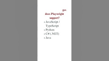 Playwright  interview questions and answers | #playwright #automationtesting
