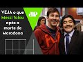 LINDO! VEJA o que Lionel Messi falou após a morte de Maradona