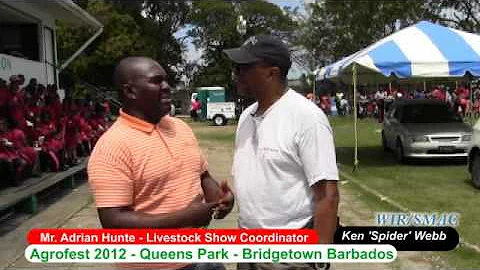 Agrofest 2012 - Adrian Hunte - Livestock Show Coor...