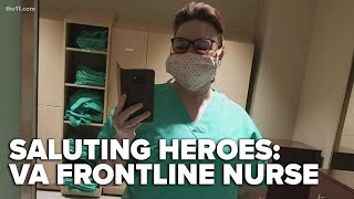 Saluting Heroes | VA nurse on the frontlines of COVID-19