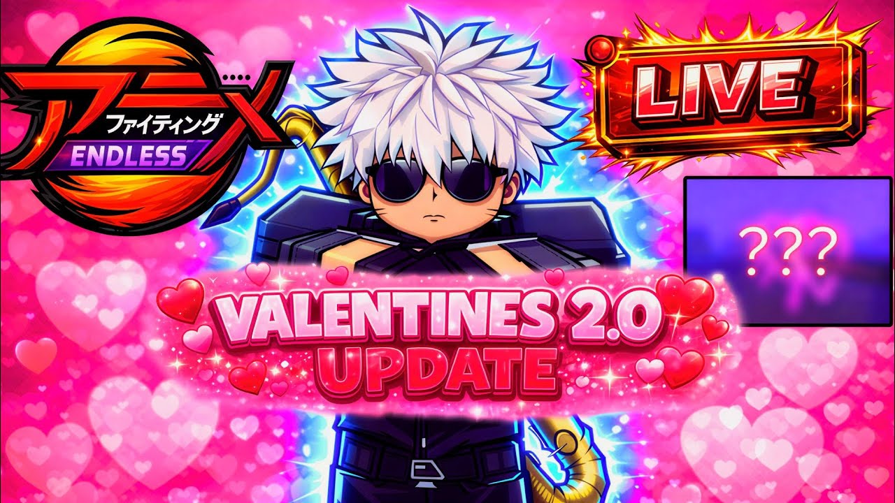 VALENTINES 2.0 UPDATE ❤️ Anime Fighting Simulator Endless