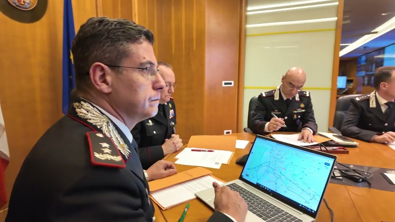 Comandante Generale dell’Arma dei Carabinieri sta seguendo in prima persona le attività di soccorso