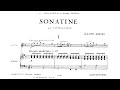 Arrieu claude 1943 sonatine pour flte et piano  jocelyn aubrun aline piboule