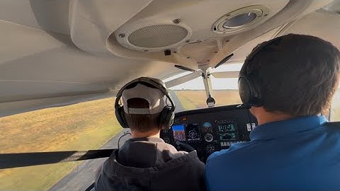 Forward slip into landing at 2H2