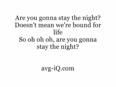Stay The Night by Zedd ft Hayley Williams acoustic guitar instrumental cover with onscreen lyrics