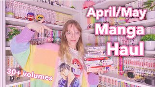 April and May Manga Haul | 30+ volumes! | My Top 3 Manga Recommendations