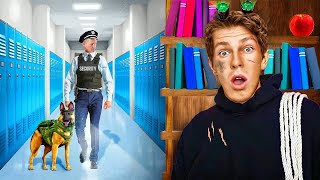 Ben Azelart! I Survived Overnight in a School bad idea