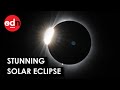 Watch this BREATHTAKING Footage of Full Solar Eclipse Over North America