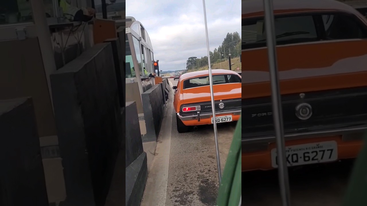 Maverick V8 no Pedágio 