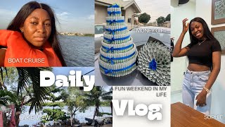 BOAT CRUISE | Money Gift Crafting | A fun Weekend in My Life | Surprise Gift Delivery | Vlog 8