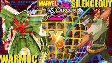 MvC2 Mvci Umvc3 WARMOC vs SILENCEGUY (Fightcade) pt 4